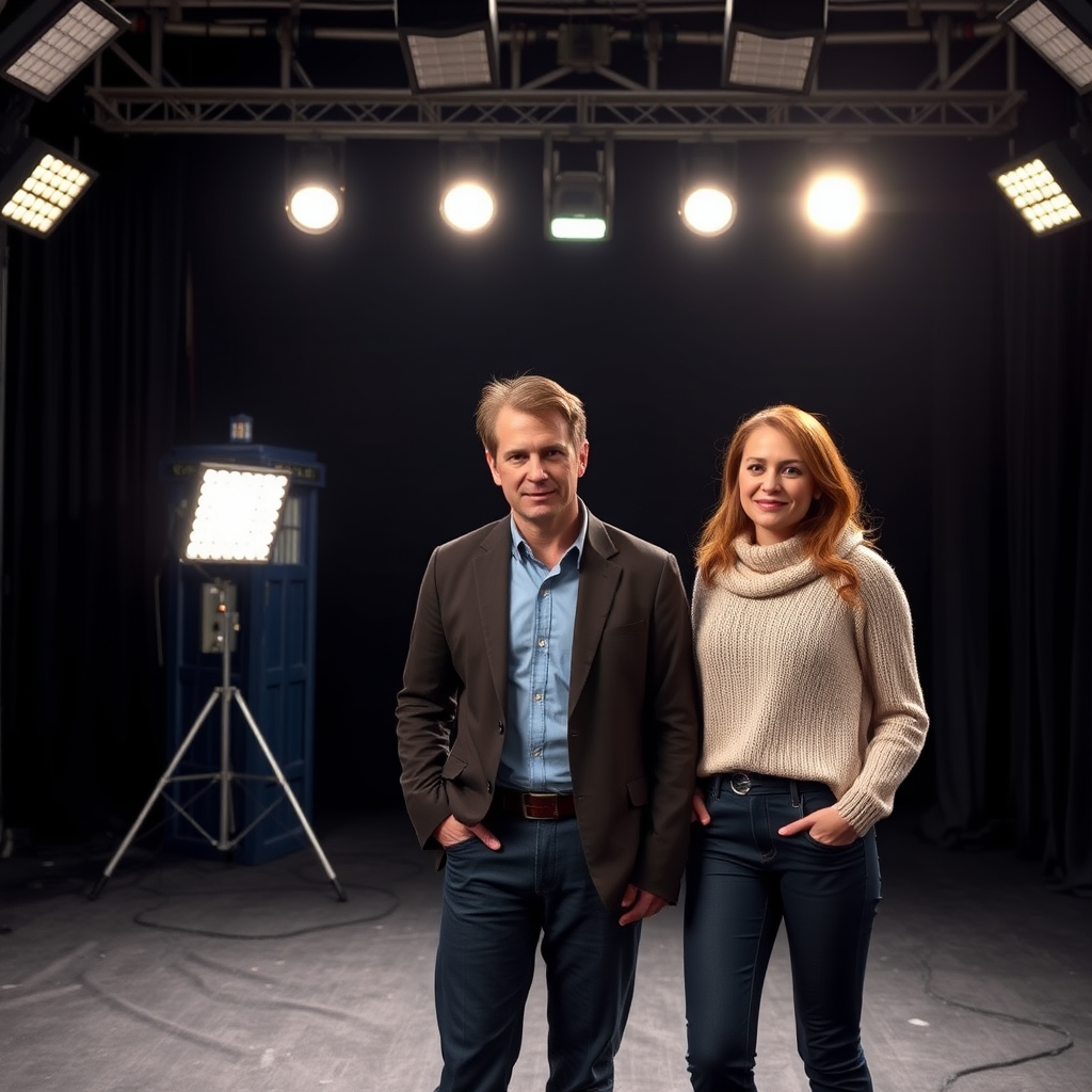 The Doctor is back: Eccleston and Piper reunite this year
